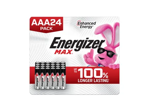 Energizer MAX AAA batteries, 24-pack